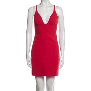 Cinq à sept red dress